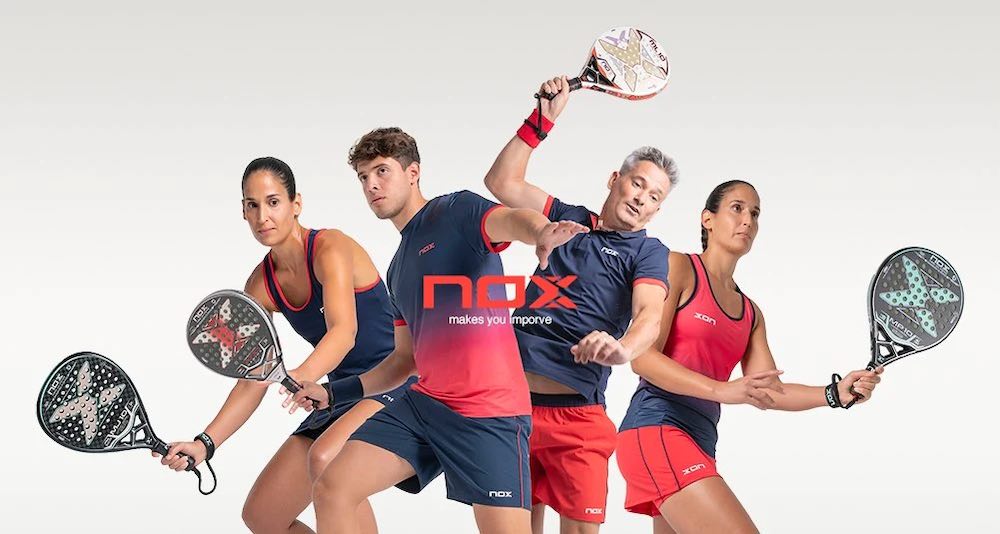 Team Nox players play with commercial rackets same as the ones you can buy. We don't make any special customizations for them. Feel the same sensations as Miguel Lamperti, Agustín Tapia or the Sánchez Alayeto Twin Sisters!