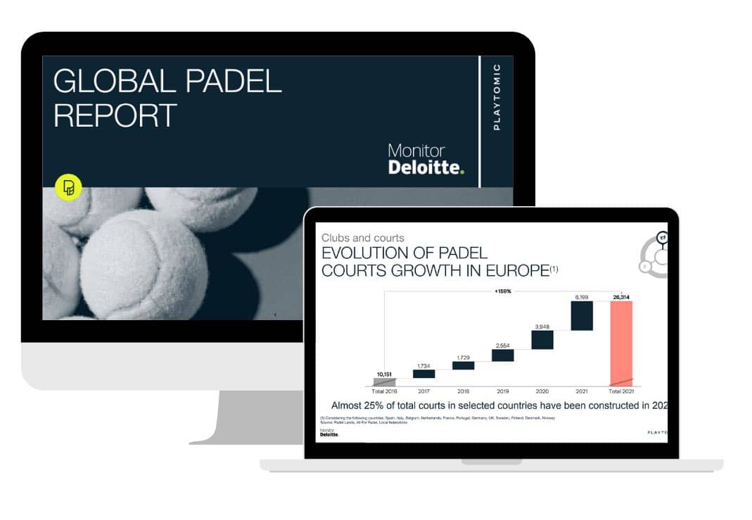 Informe mundial sobre el pádel de Deloitte, 2022