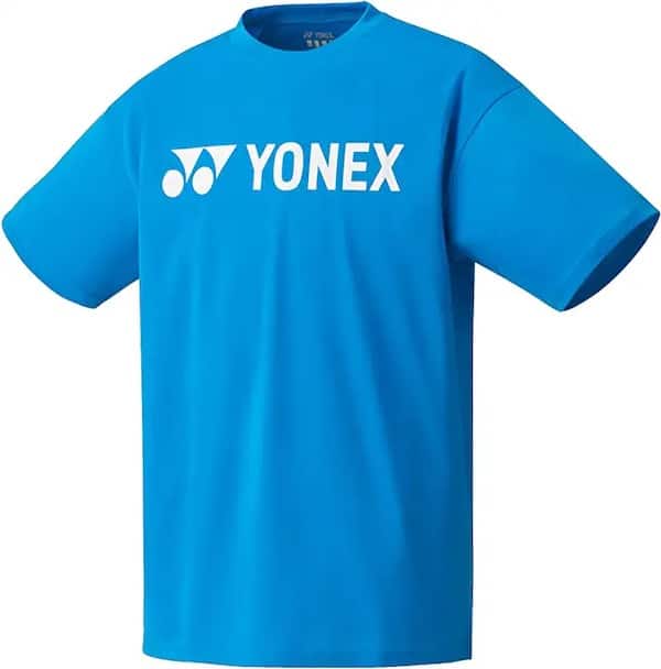T-shirt azul Yonex para homem