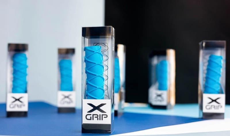 X-Grip padel grip. Innovation when you need it. Image source: X-GRIP Instagram.