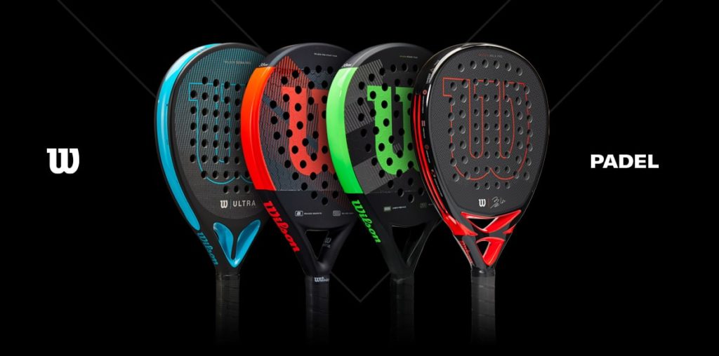 An overview of all the Wilson Padel racket models.
