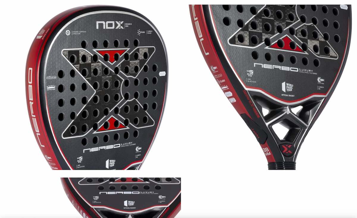 Primer plano de la NOX Nerbo WPT Luxury Series 2023. Fuente de la imagen: Nox.