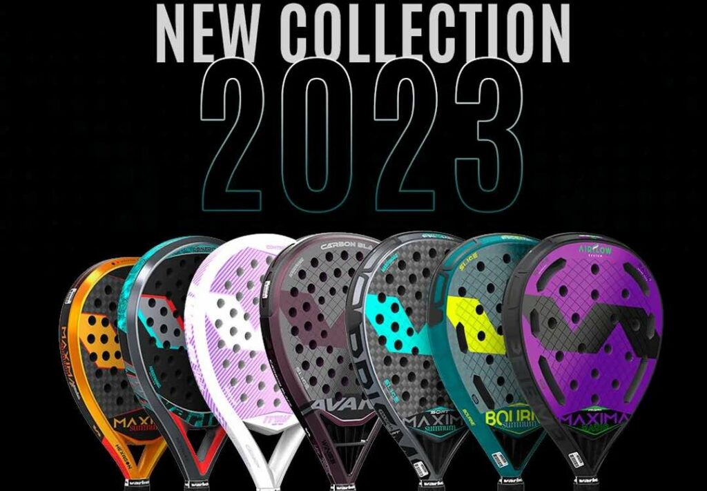 Varlion's new collection of padel rackets 2023. Image source: Varlion.