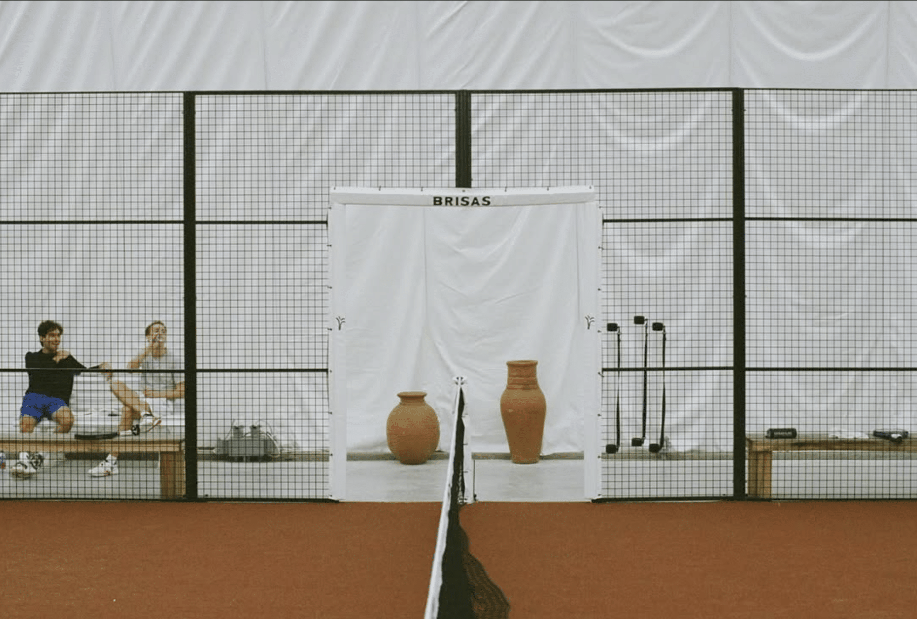 Padel courts at Brisas at Cityview in Queens, NY