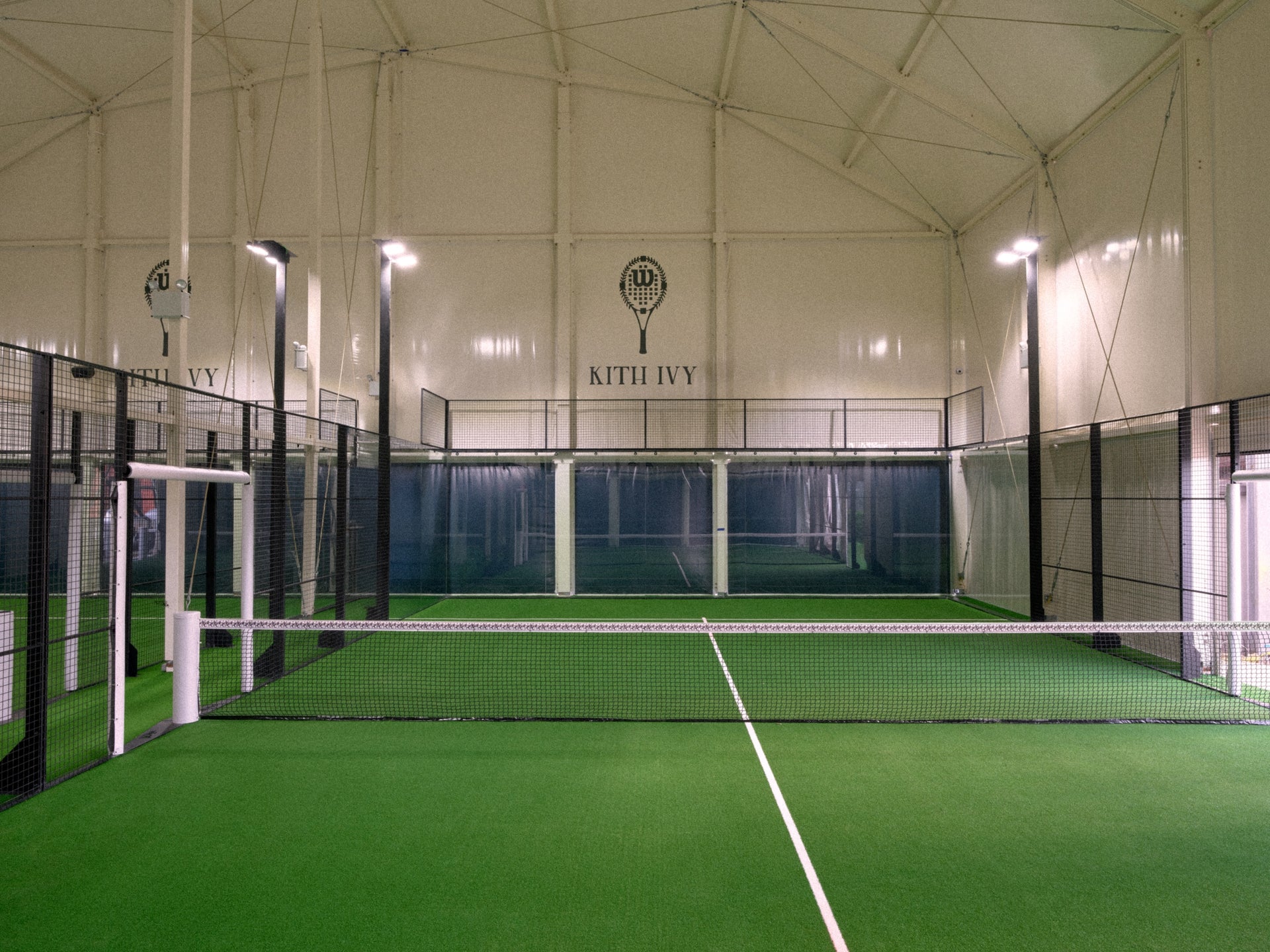 Padel courts at Kith Ivy in New York, NY