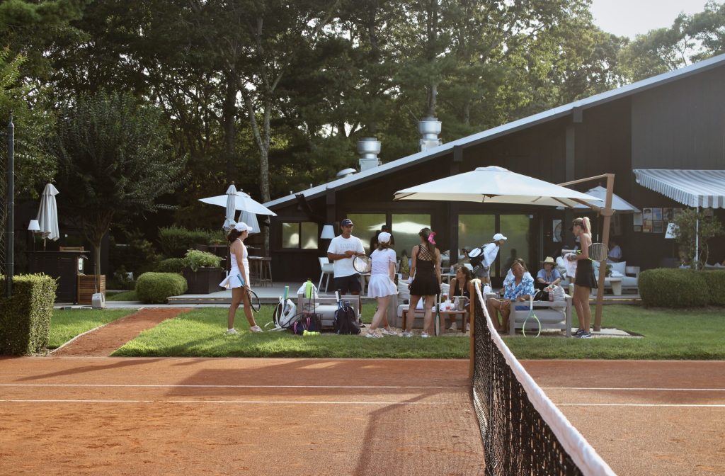 Padel courts at Naoa in East Hampton North, NY