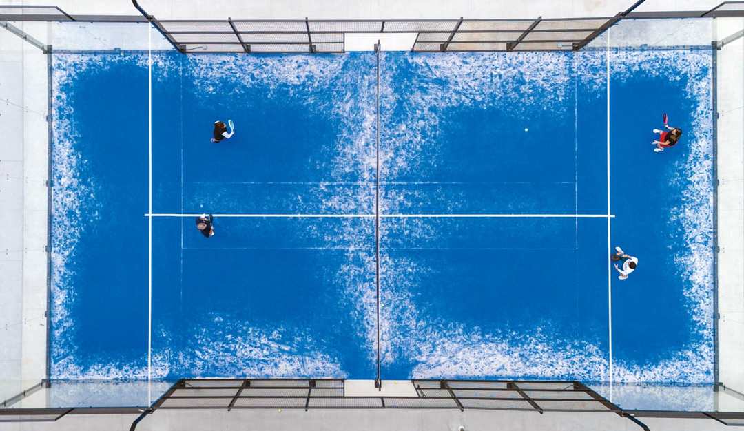 Padel courts at Boulevard Tennis & Padel Club in Vero Beach, FL