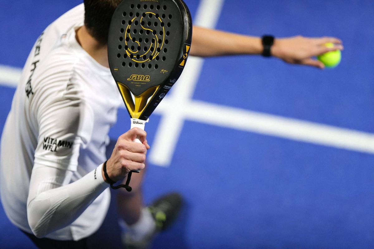 Padel courts at Brickell Soccer And Padel in Miami, FL