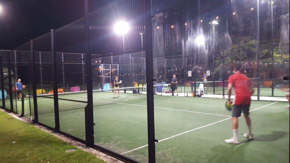 Padel courts at Ecos Puerto Rico in San Juan, PR