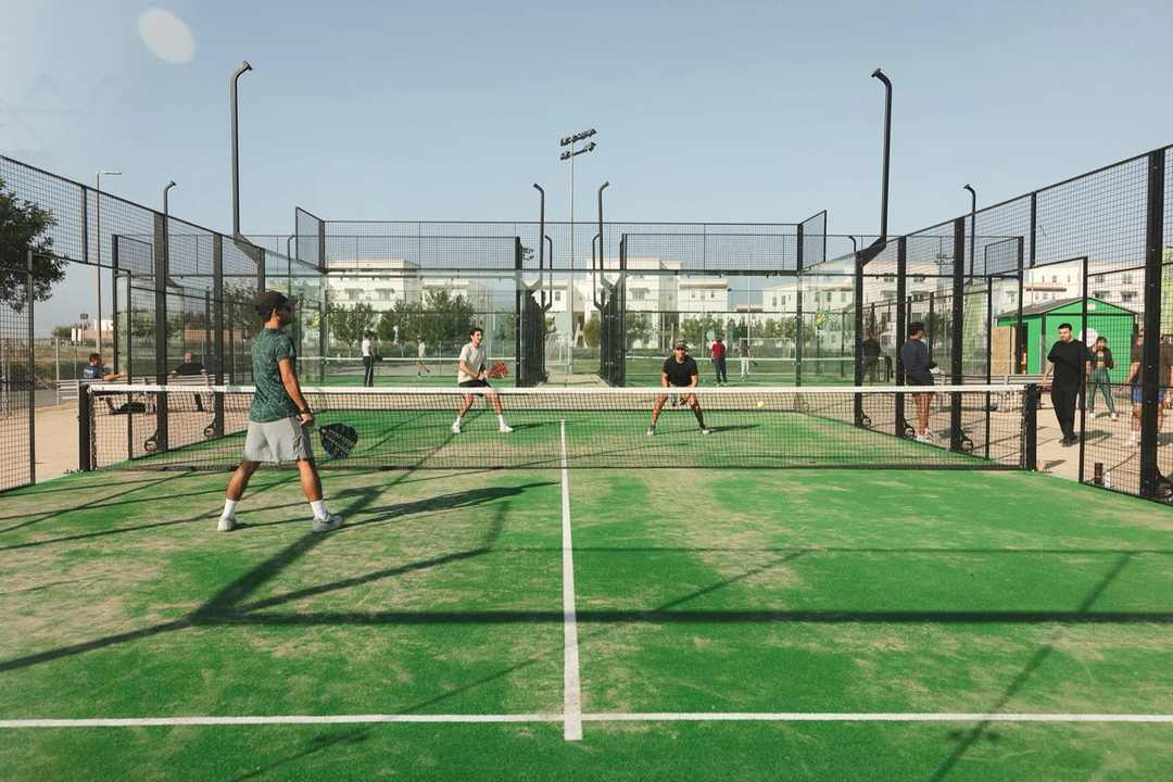 Padel courts at ESL Padel in Chula Vista, CA
