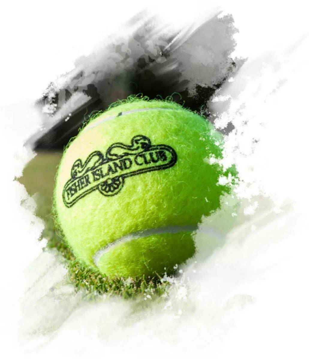 Padel courts at Fisher Island Club in Miami Beach, FL