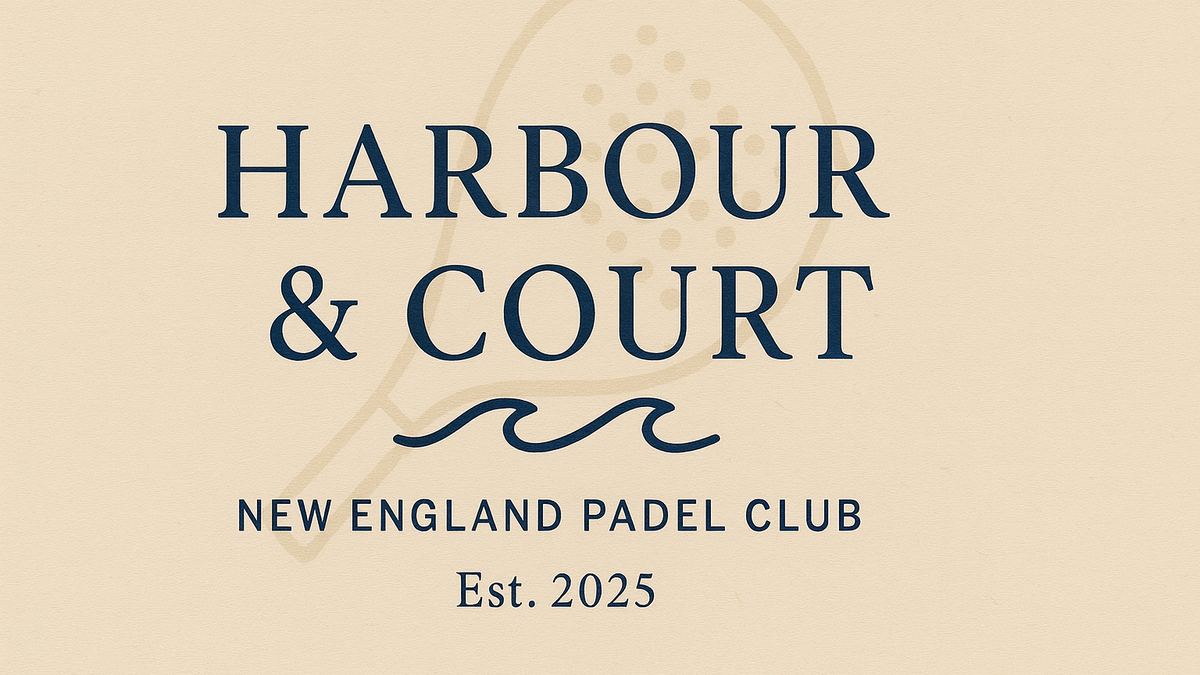 Padel courts at Harbour & Court in New Haven, CT