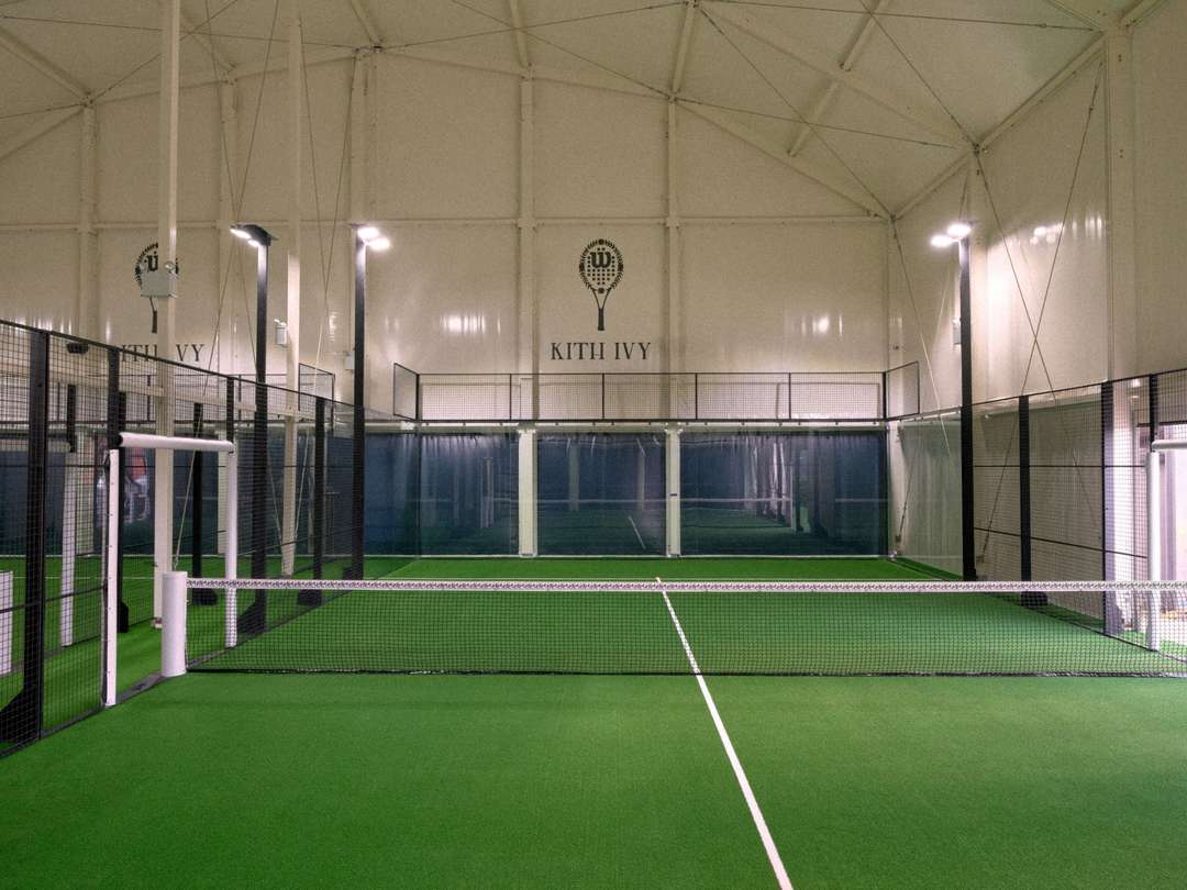 Padel courts at Kith Ivy in New York, NY