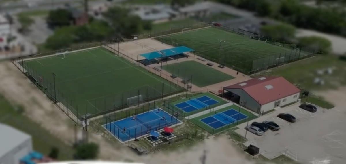Padel courts at Mainland Sports Complex San Antonio in San Antonio, TX