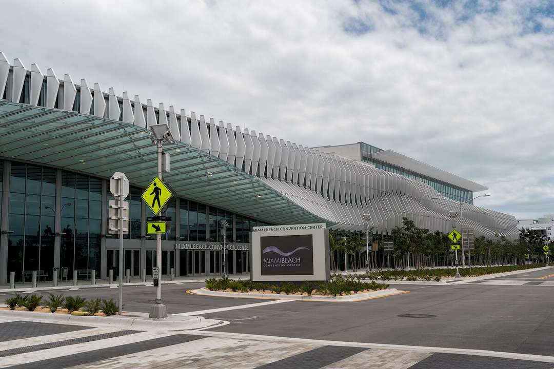 Padel courts at Miami Beach Convention Center in Miami Beach, FL