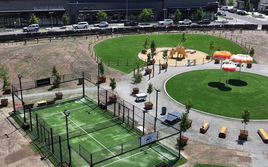 Padel courts at Olympus Padel - Denver in Denver, CO