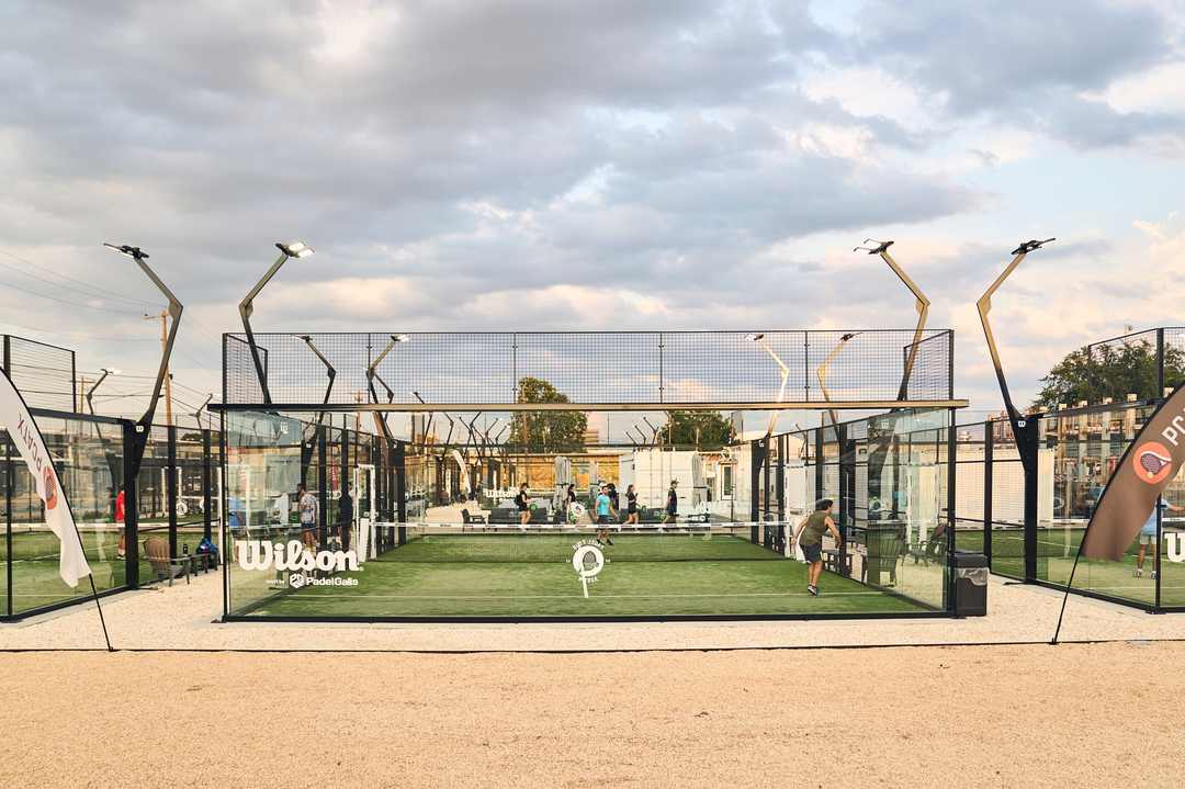 Padel courts at PADEL CLUB AUSTIN in Austin, TX