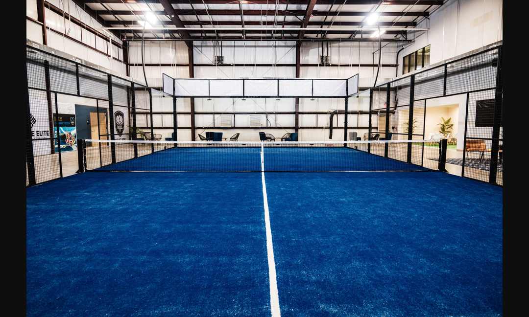 Padel courts at Padel Country Club in Katy, TX