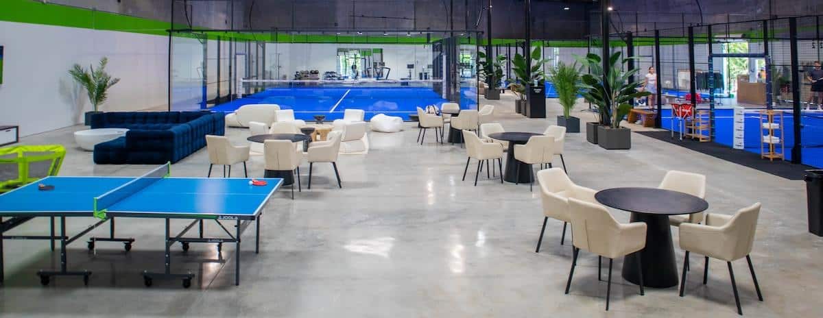 Padel courts at Padel Up - Culver City in Los Angeles, CA