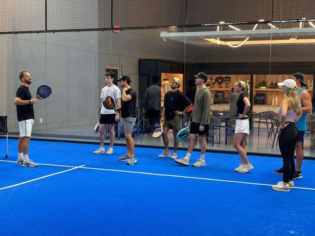 Padel courts at Piedmont Driving Club in Atlanta, GA