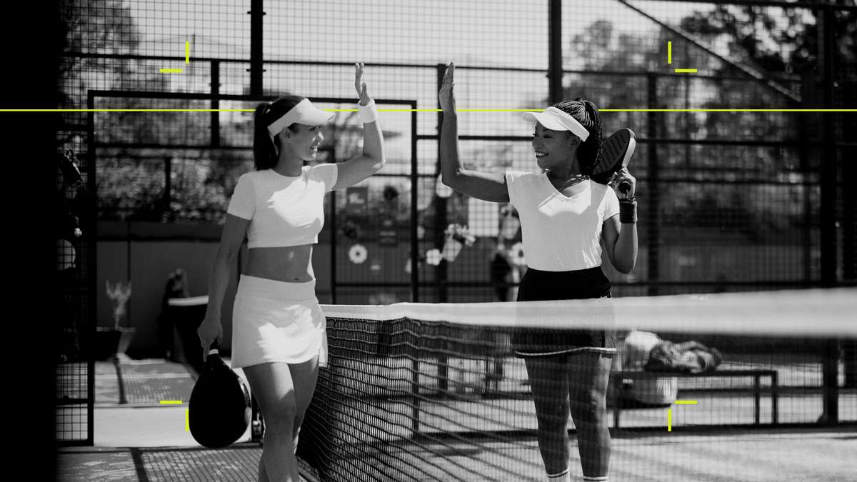 Padel courts at Proximo Padel in Chicago, IL