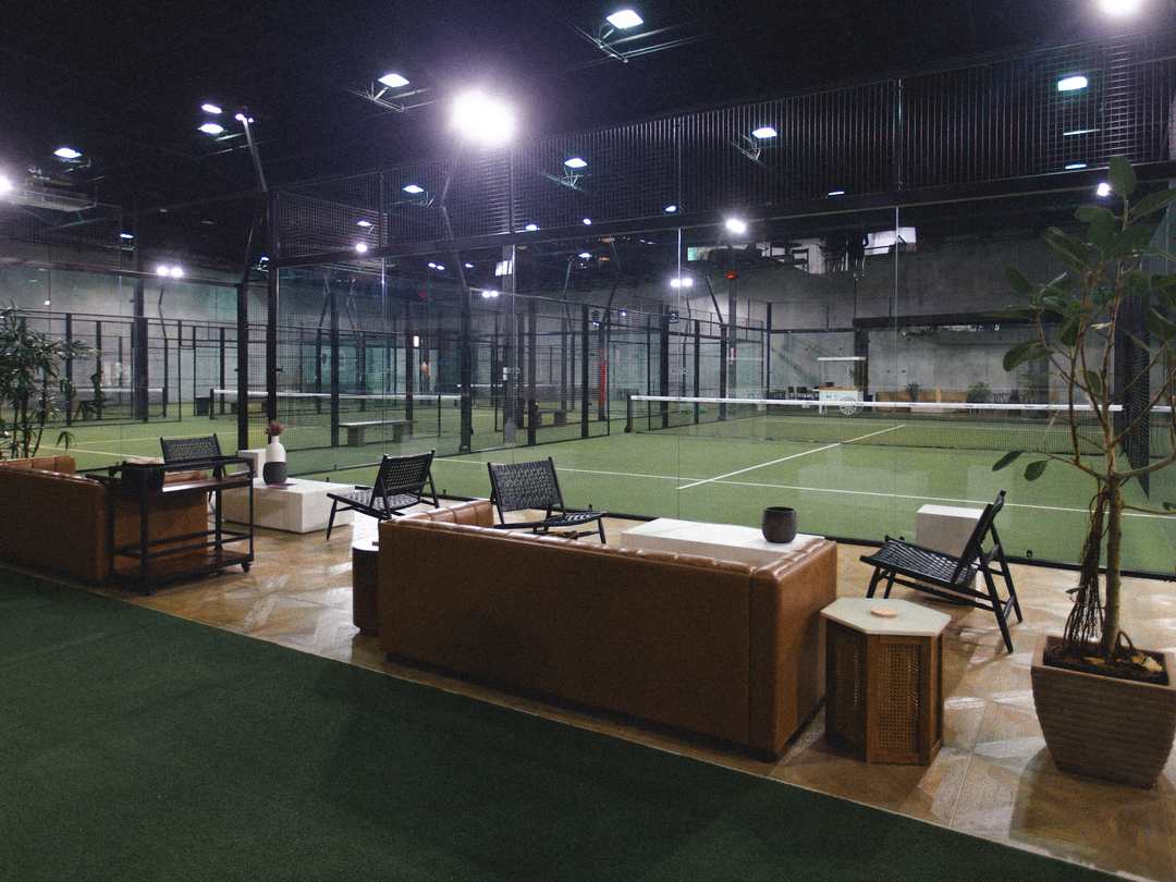 Padel courts at Replay Club in Boynton Beach, FL