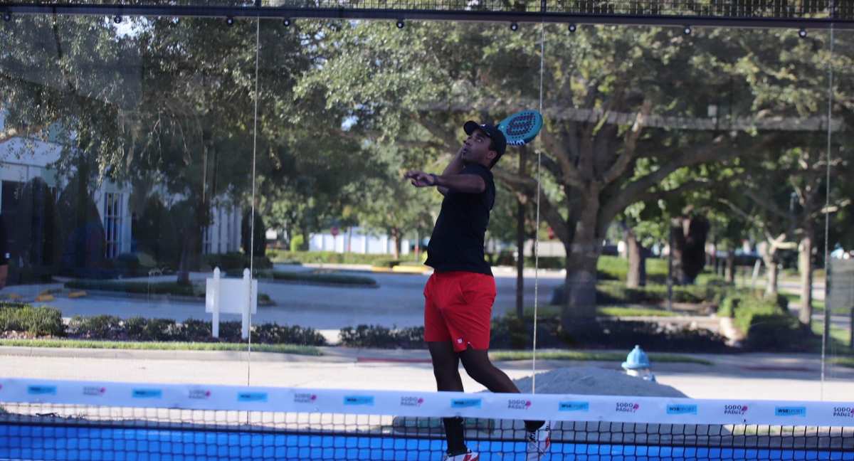 Padel courts at Sodo Padel in Orlando, FL