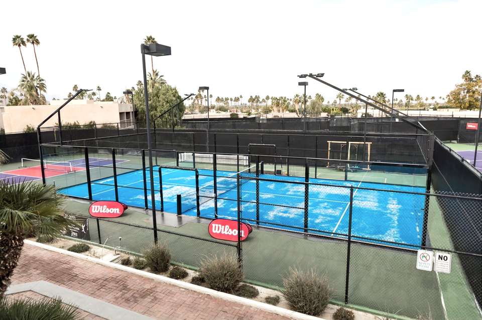Padel courts at Taktika - Shadow Mountain in Palm Desert, CA