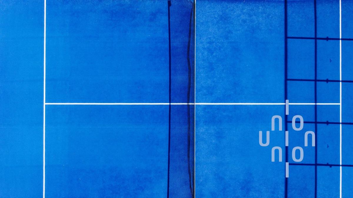 Padel courts at Union Padel Club in Chicago, IL