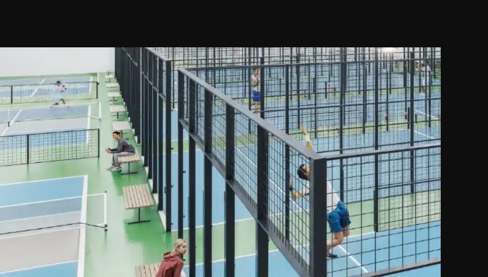 Padel courts at VIVA Padel & Pickleball - Flourtown in Flourtown, PA