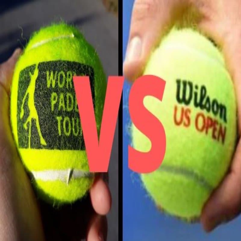 What's the difference between a padel ball and a tennis ball?