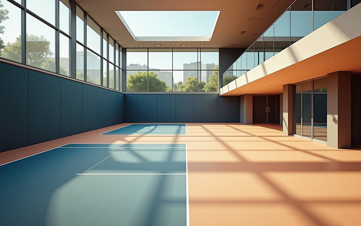 Padel courts at OH! Padel in Malvern, PA