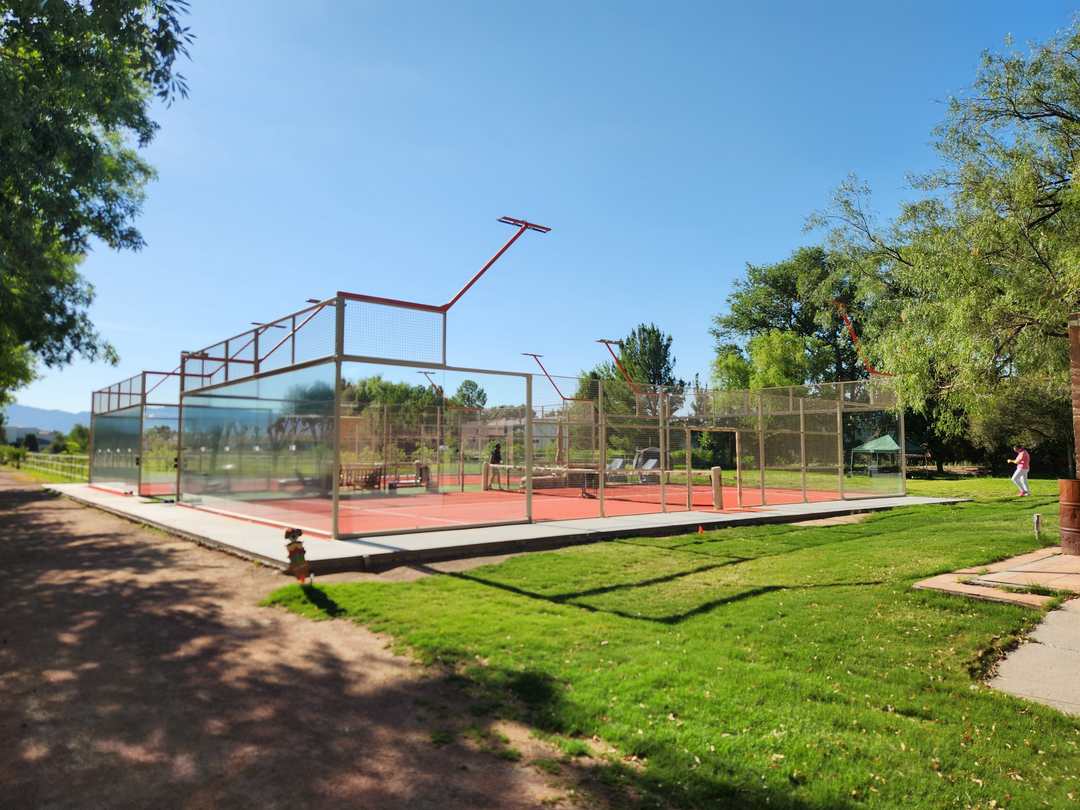 Padel courts at Padel Ranch in El Paso, TX