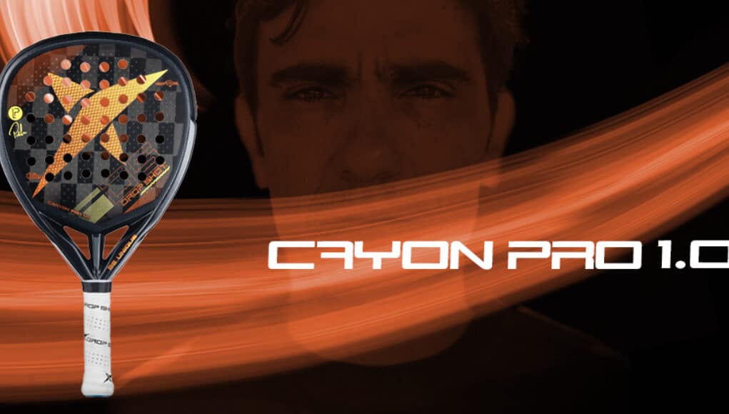 Drop Shot Canyon Pro Attack padel racket — Pablo Lima