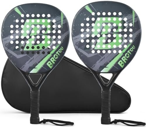 BROTOU Padel Racket with Carry Bag padel racket