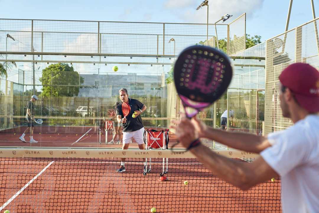 Padel courts at Ultra Padel Club - Aventura in Aventura, FL
