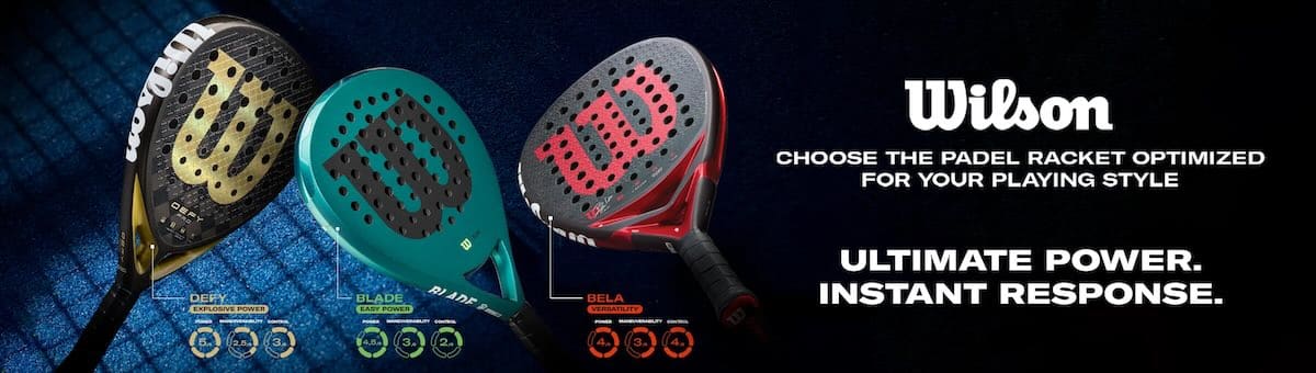 Wilson padel rackets