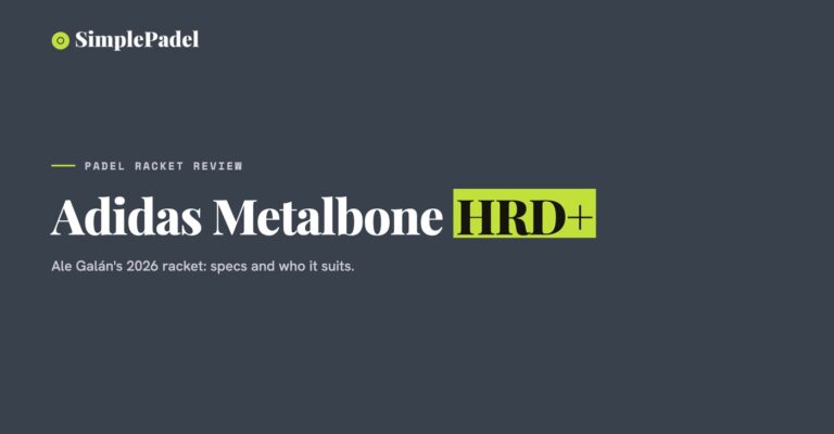 Adidas Metalbone HRD+ 3.5 padel racket review