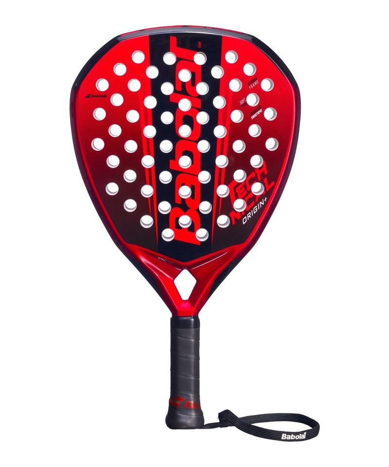 Babolat Technical Origin+ padel racket, red and black diamond face