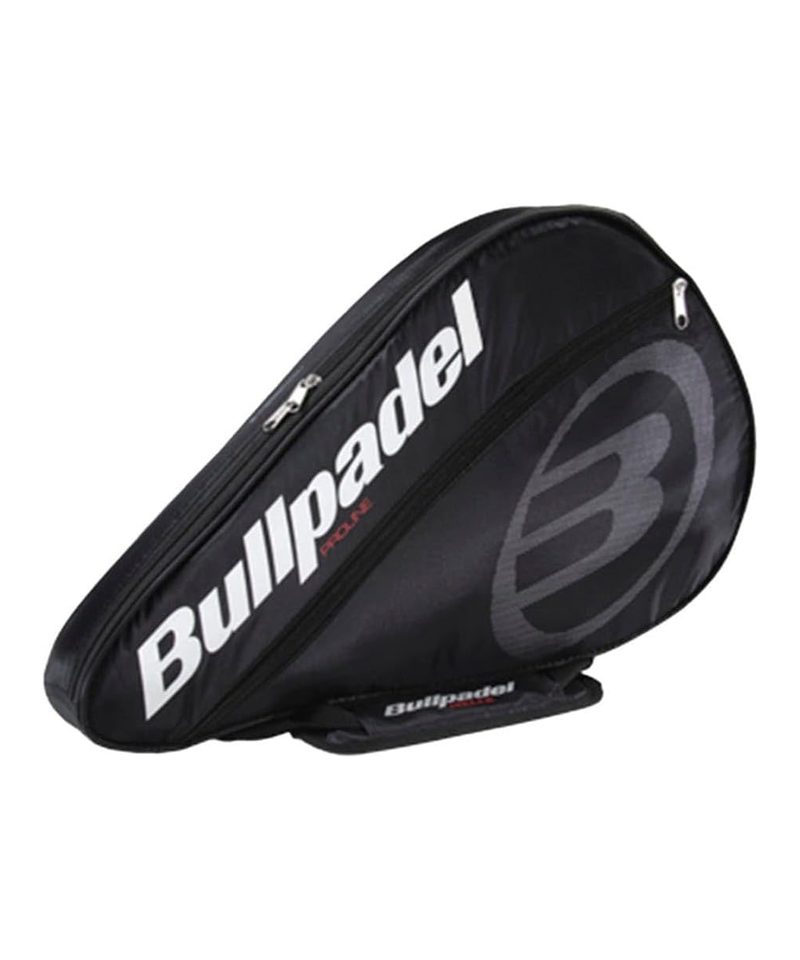 Bullpadel black padel racket cover